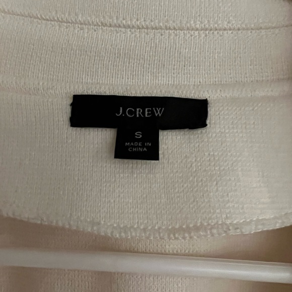 J. Crew Jackets & Coats J Crew Cream Knit Blazer Poshmark